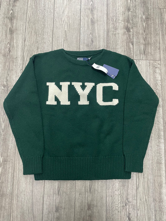 Polo Ralph Lauren NYC Washable Wool-Blend Sweater Size L