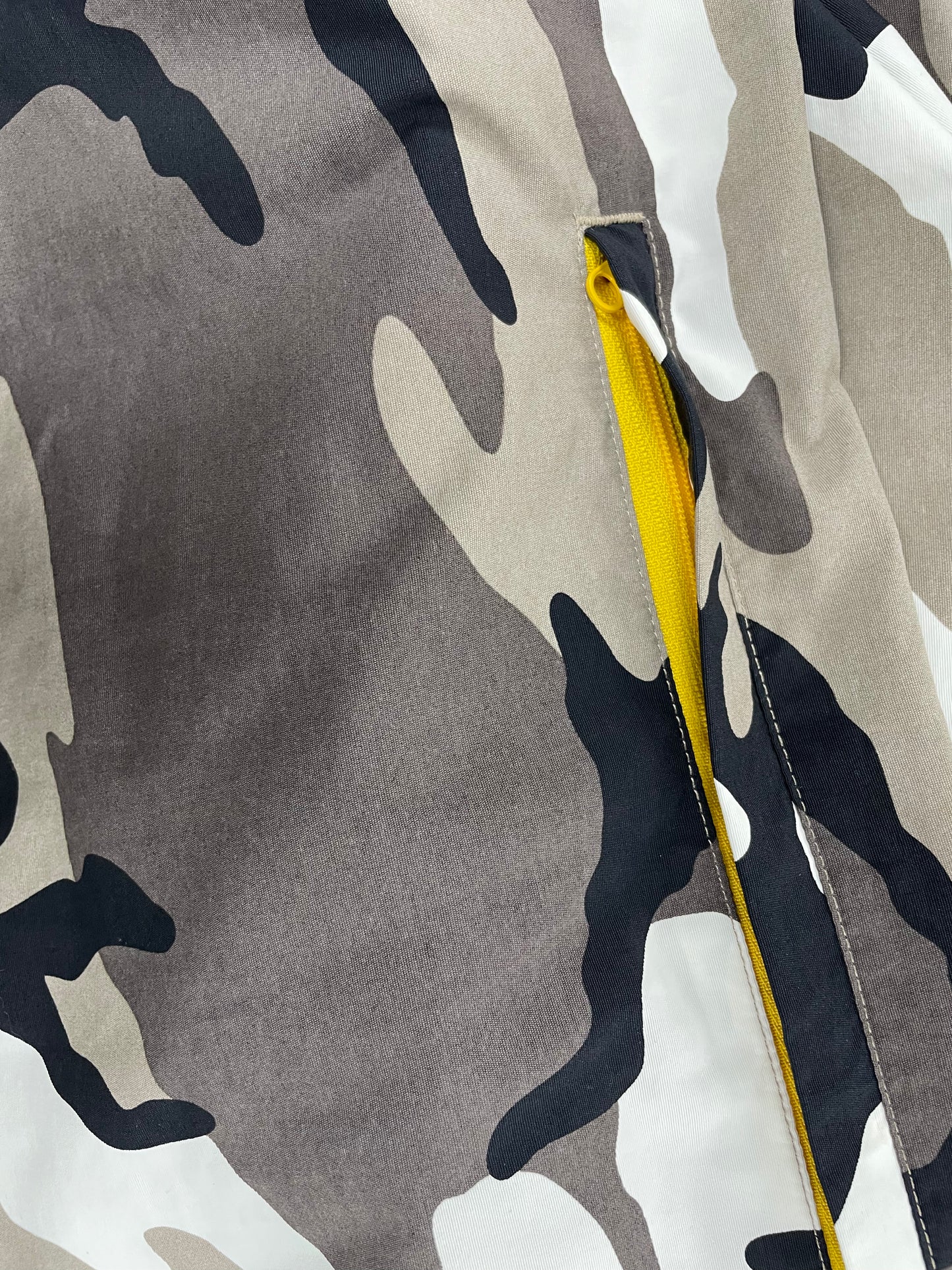 L-Supreme Snow Camo Contrast Zip Track Jacket