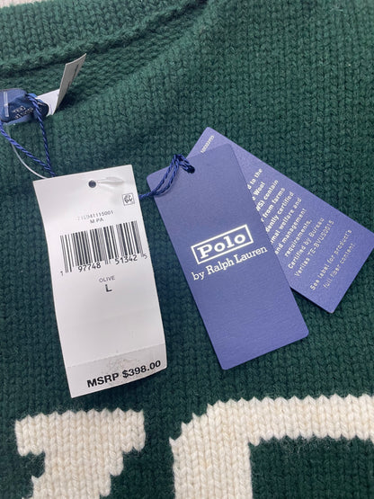 Polo Ralph Lauren NYC Washable Wool-Blend Sweater Size L