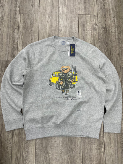 L-Ralph Lauren Polo Bear Gray Sweatshirt