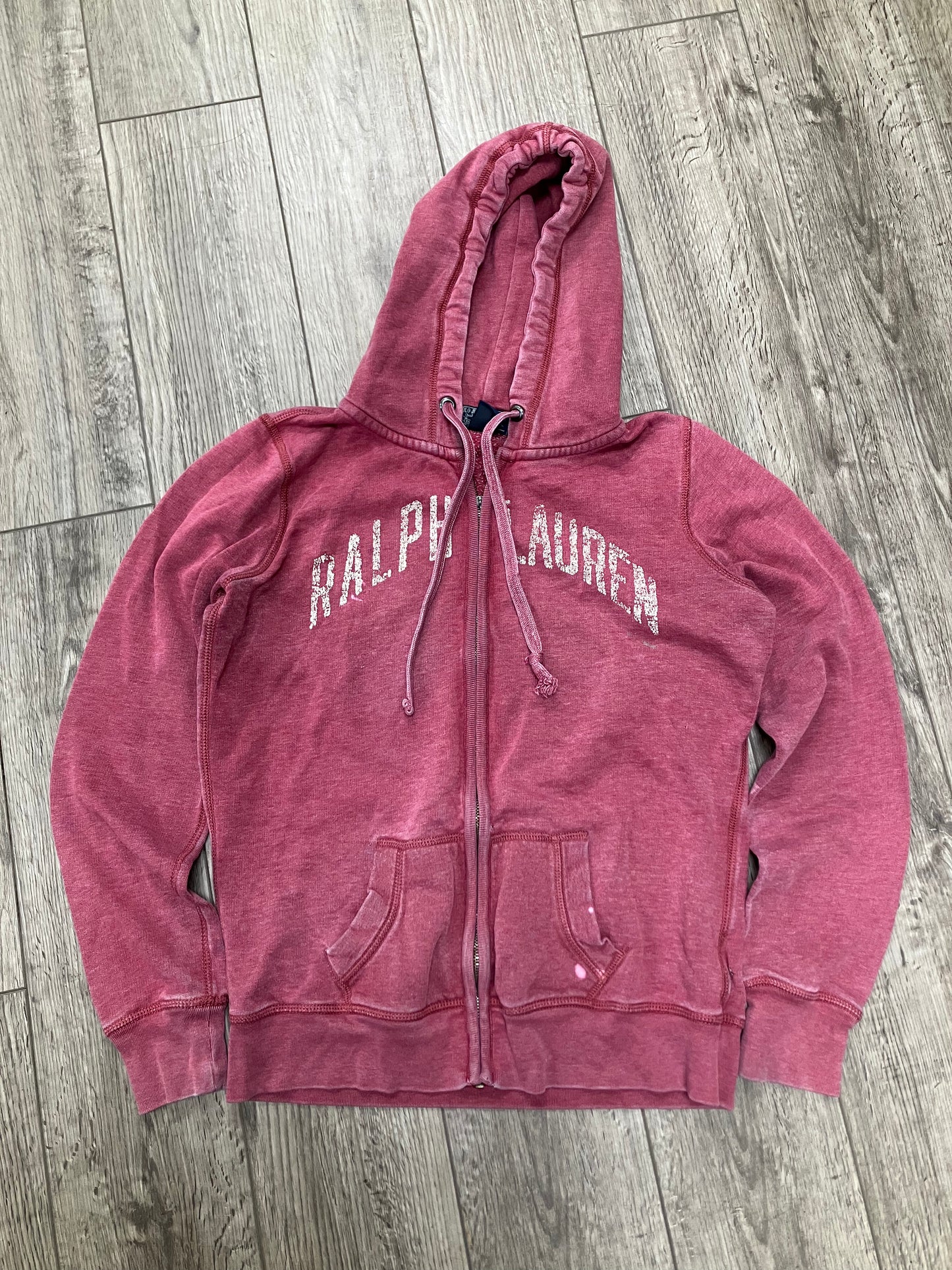 M-Polo Jeans Company Pink logo Hoodie