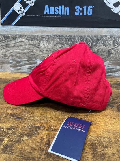 OS-Polo Ralph Lauren Cowboy Hat Bear Cap
