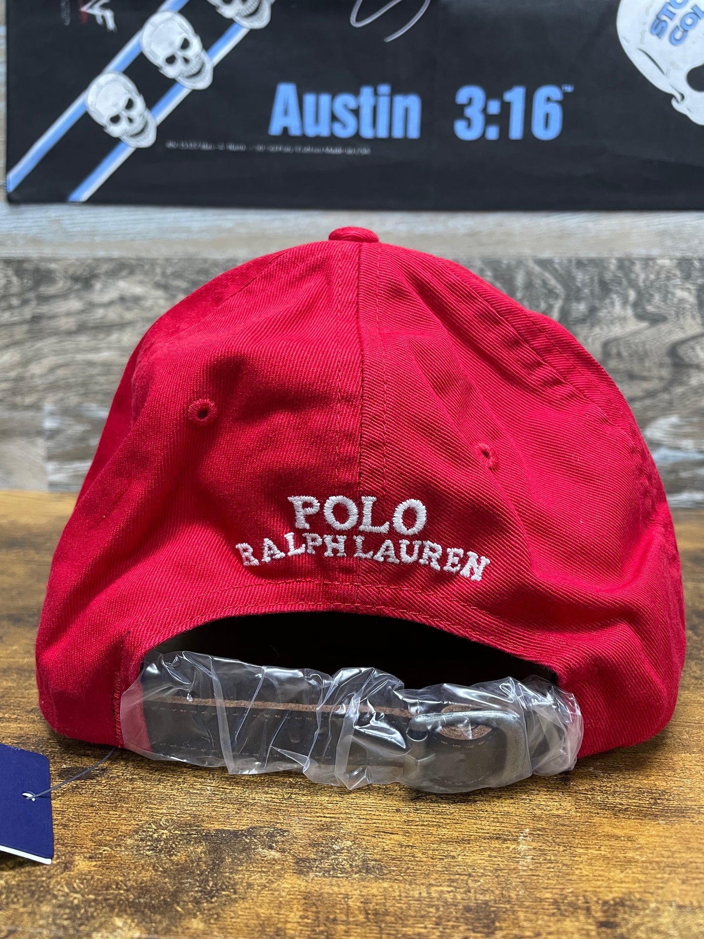 OS-Polo Ralph Lauren Cowboy Hat Bear Cap