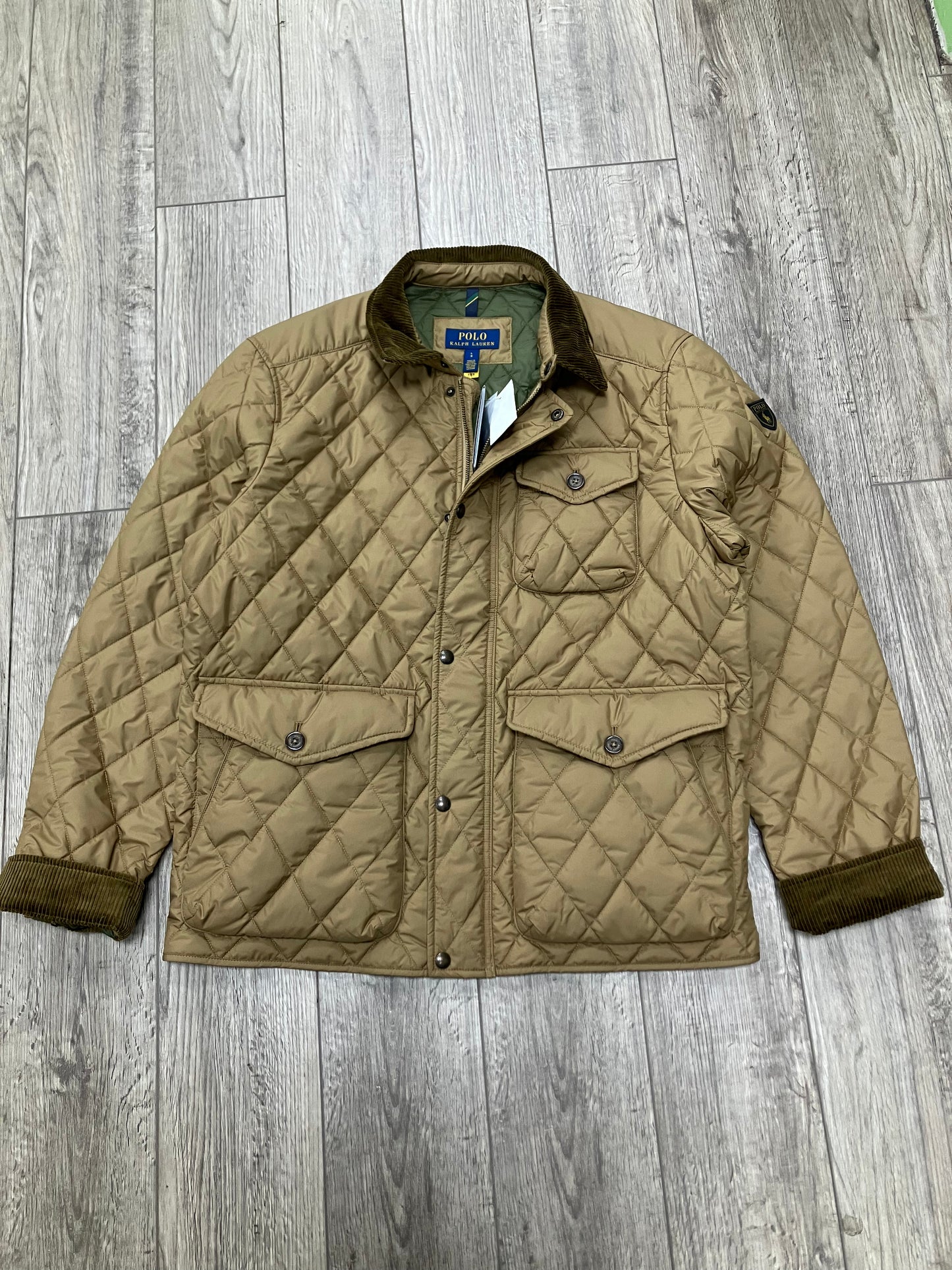 L-Polo Ralph Lauren Beaton Quilted Jacket