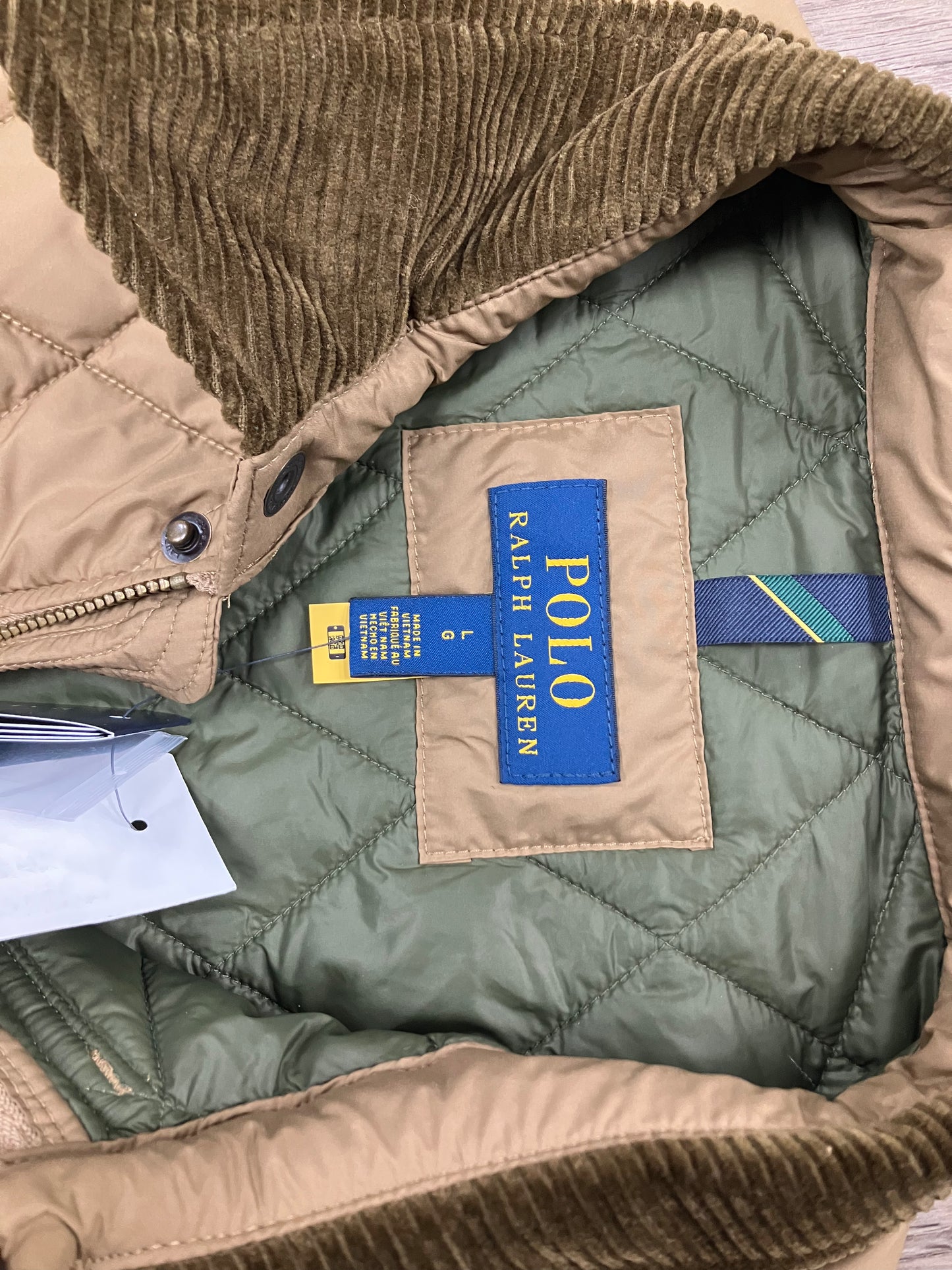 L-Polo Ralph Lauren Beaton Quilted Jacket