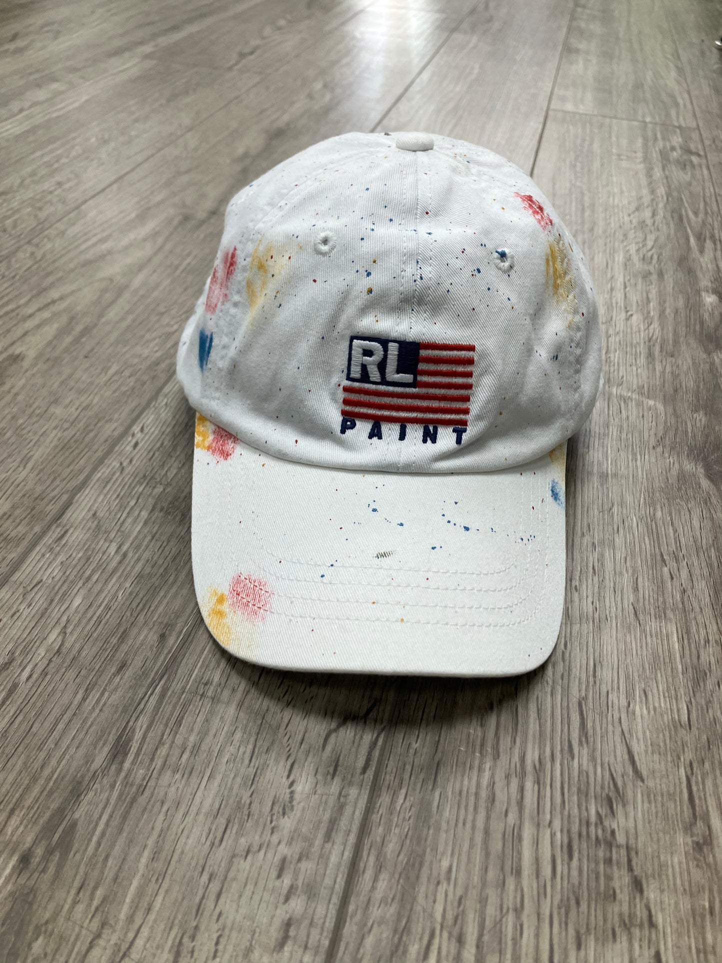 OS-Polo Ralph Lauren Paint Splatter Hat