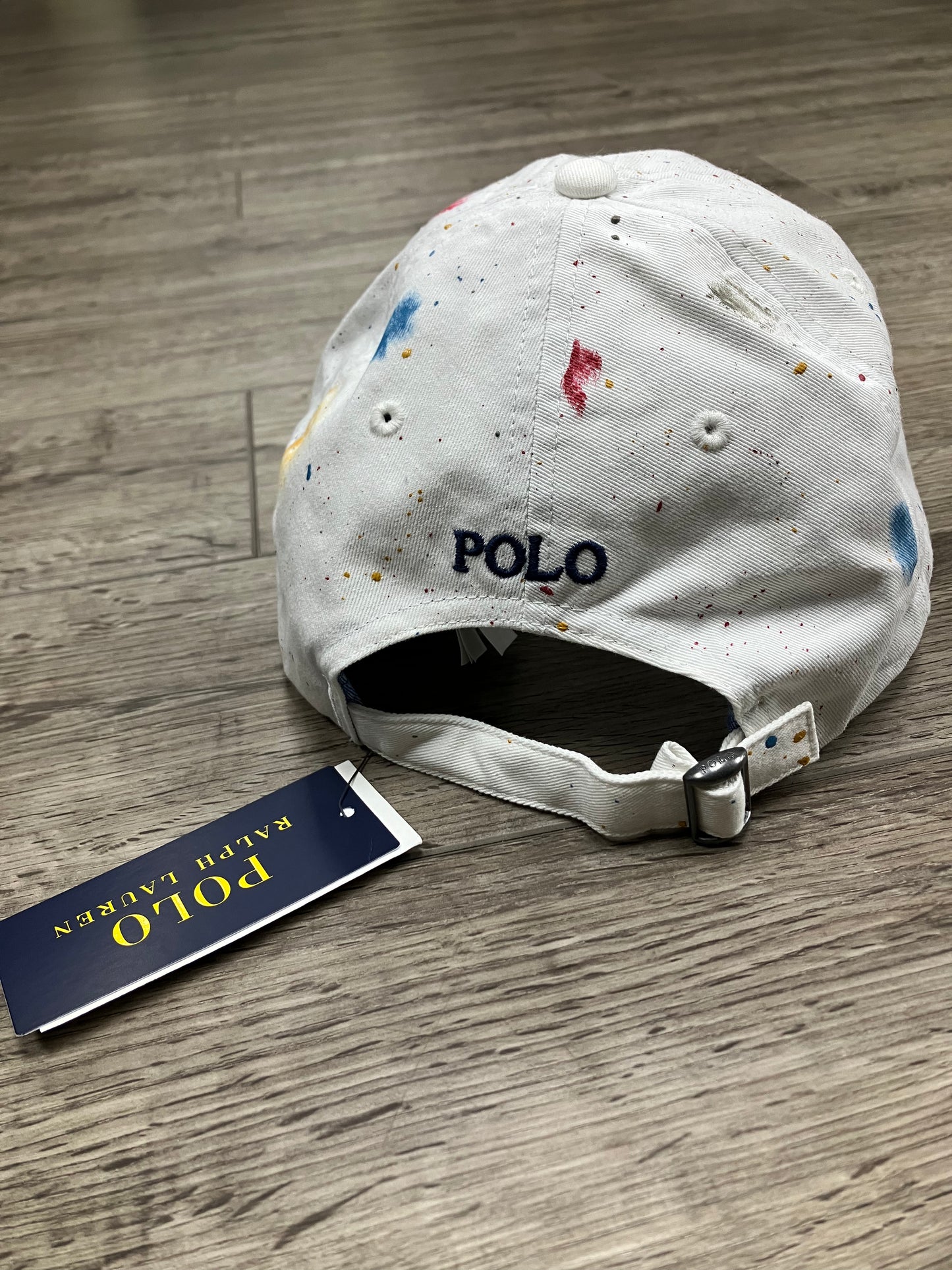 OS-Polo Ralph Lauren Paint Splatter Hat