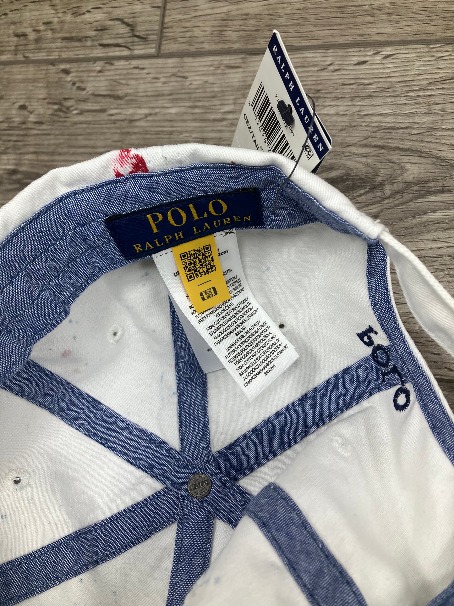 OS-Polo Ralph Lauren Paint Splatter Hat