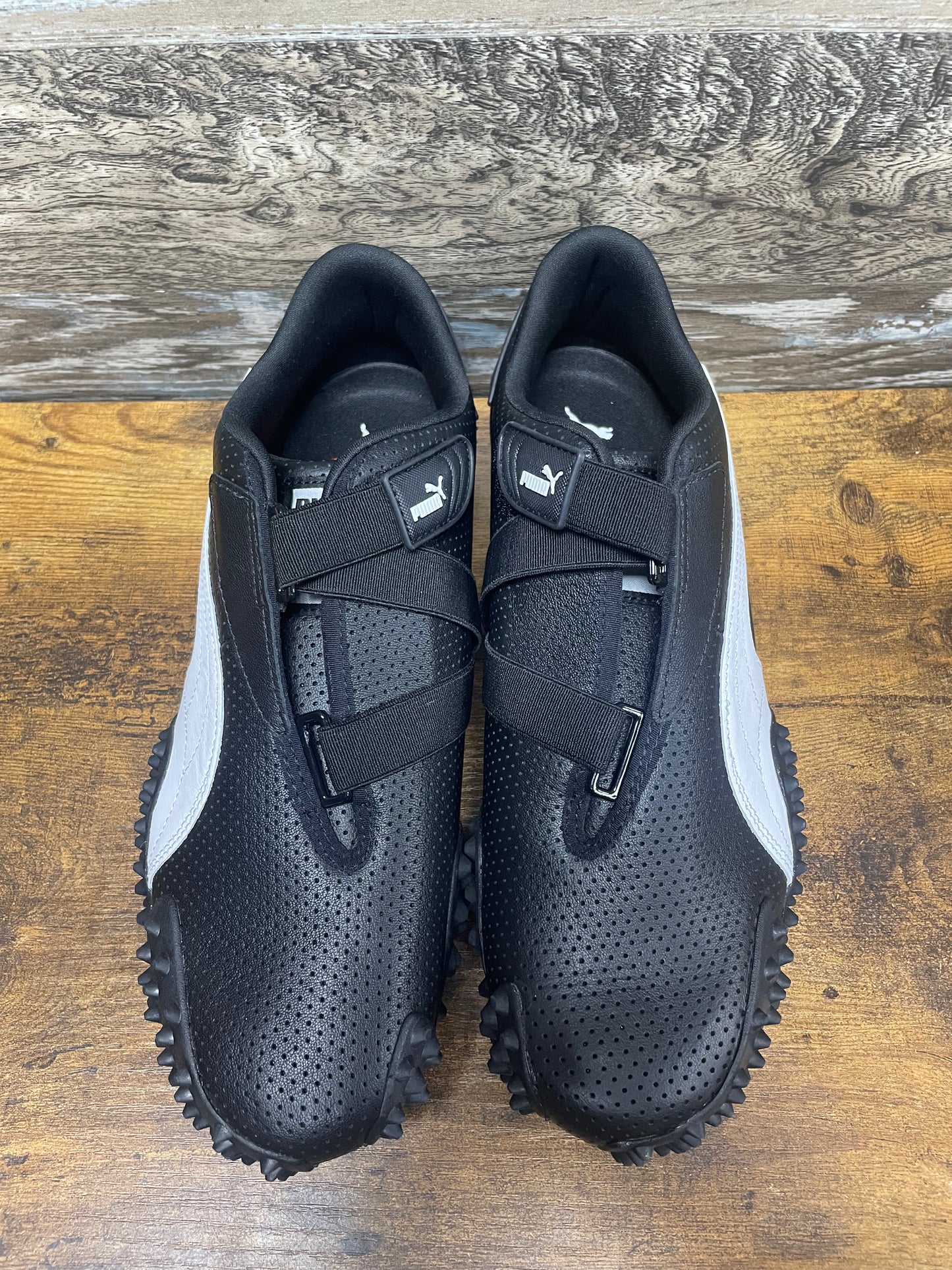 11-Puma Mostro Perforated Leather Sneaker