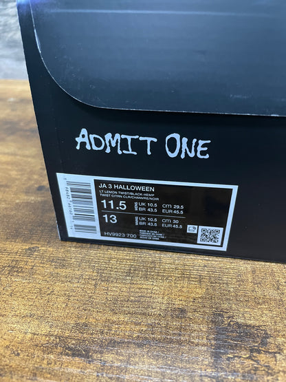 11.5-Nike Ja 3 Zombie