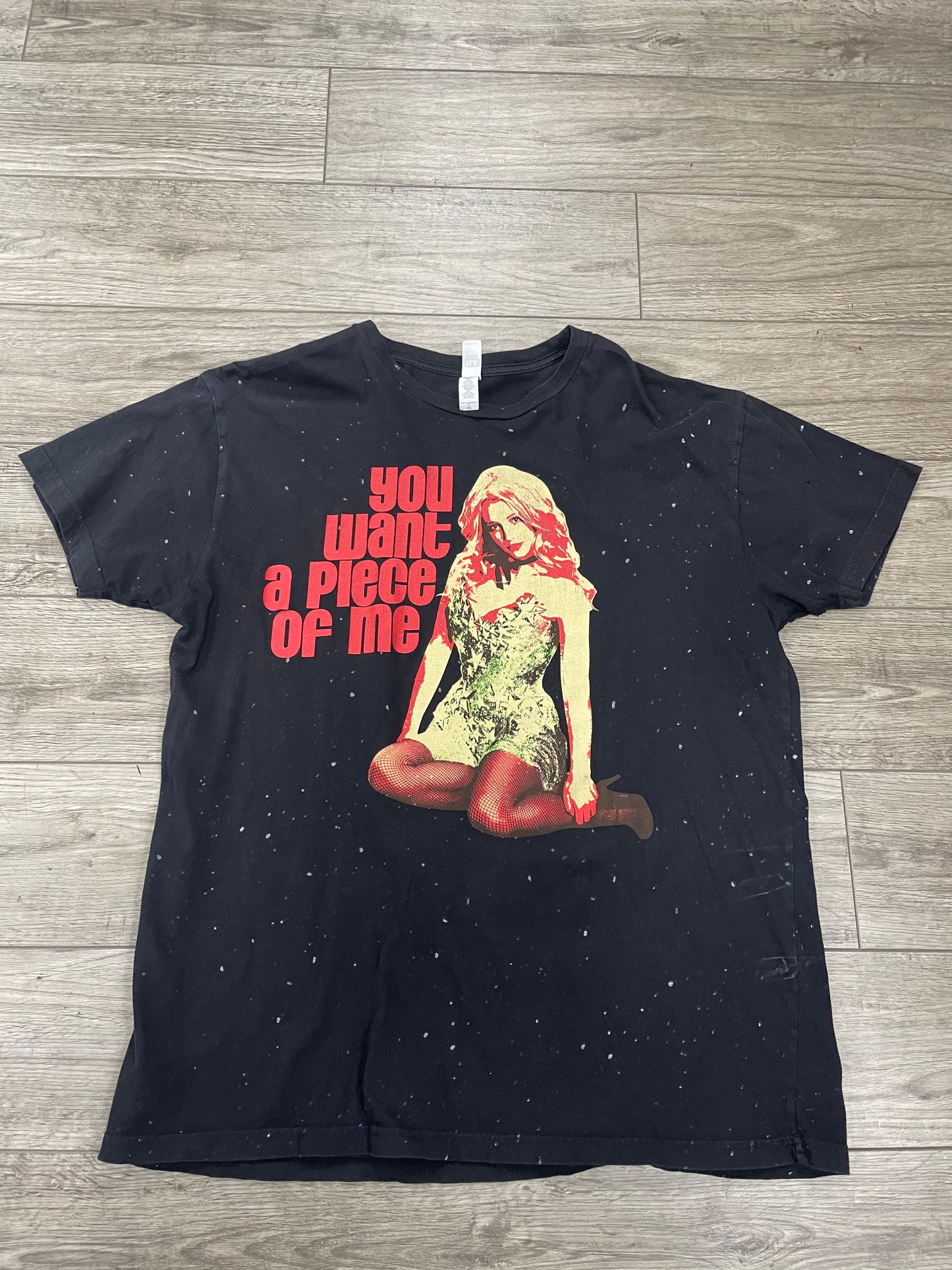 2XL-Britney Spears You Want A Piece Of Me 2009 Tour Tee