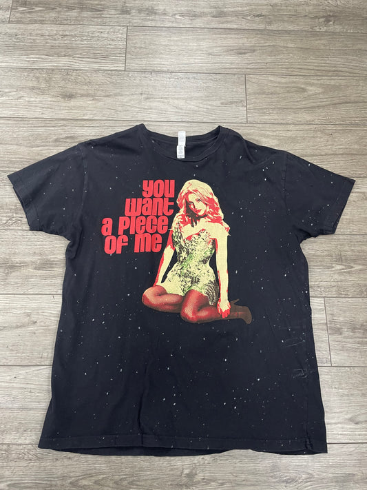 2XL-Britney Spears You Want A Piece Of Me 2009 Tour Tee