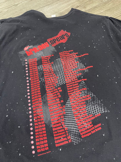 2XL-Britney Spears You Want A Piece Of Me 2009 Tour Tee