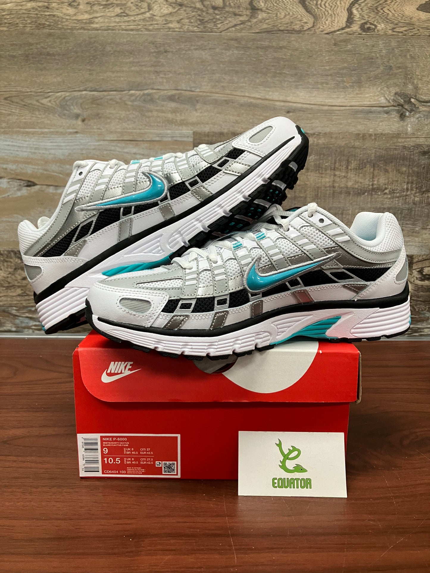 Nike P-6000 Dusty Cactus Size 9