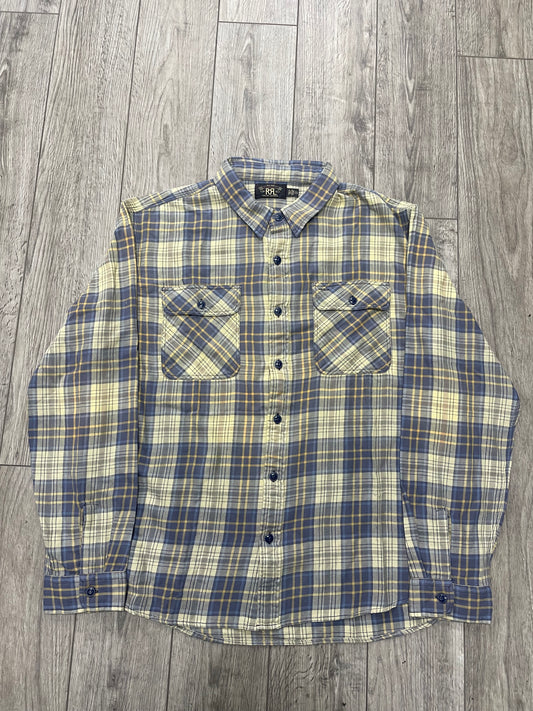 XXL-RRL Cotton Twill Matlock Workshirt