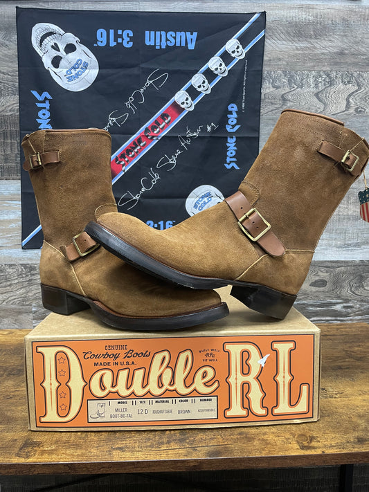 12-RRL Roughout Suede Miller Boot