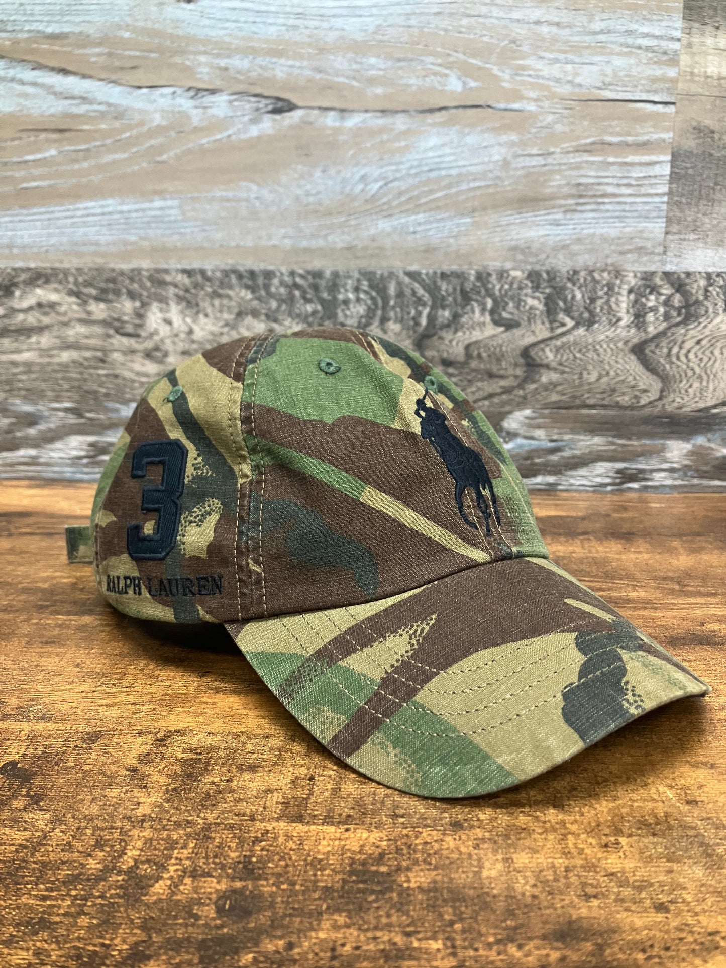 OS-Polo Big Pony Canvas Camo Hat
