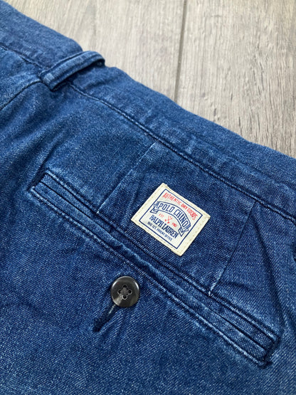 32-Polo Ralph Lauren Blue Denim Chino