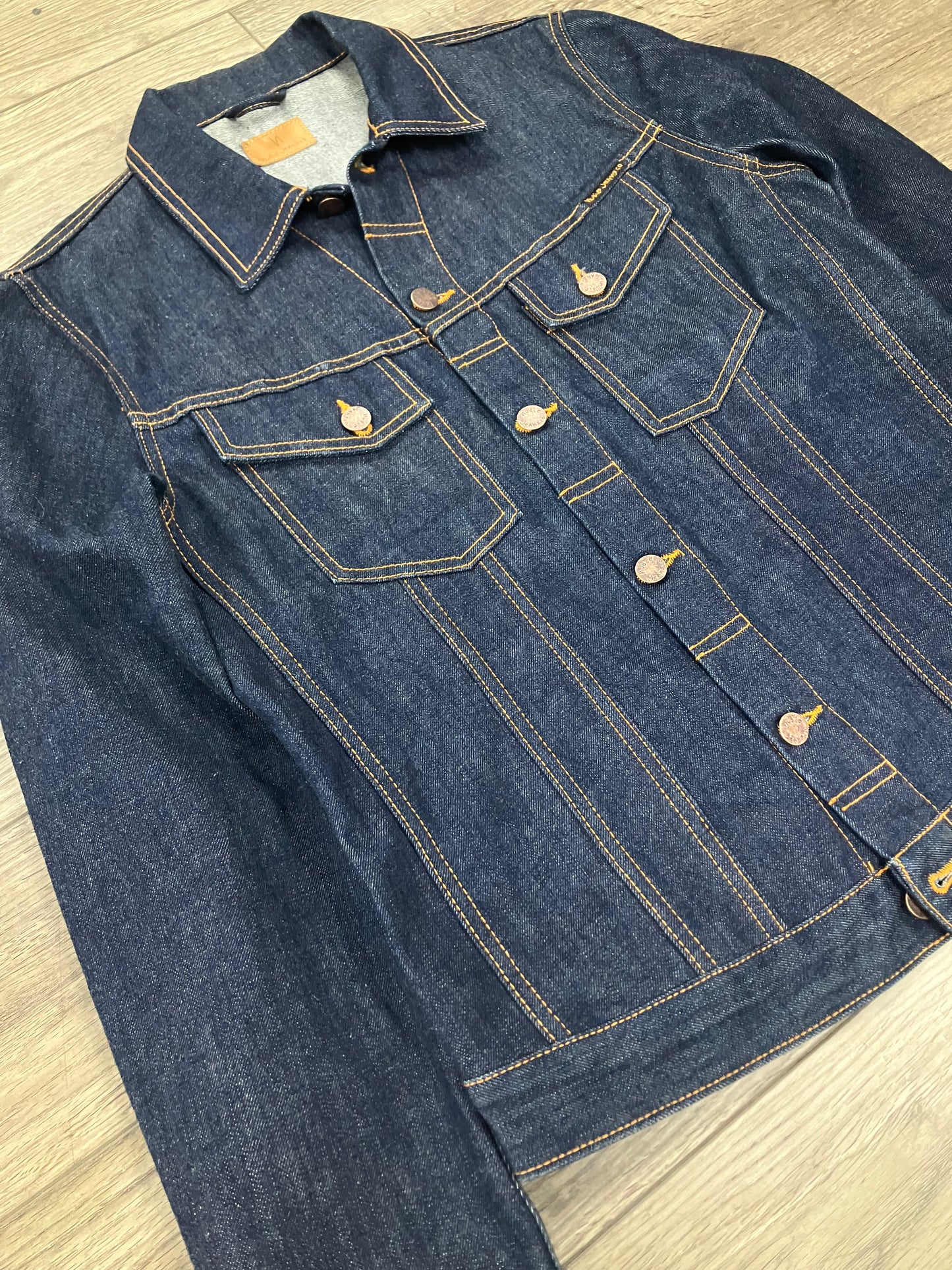 M-Nudie Jeans Billy Dry Ring Denim Jacket