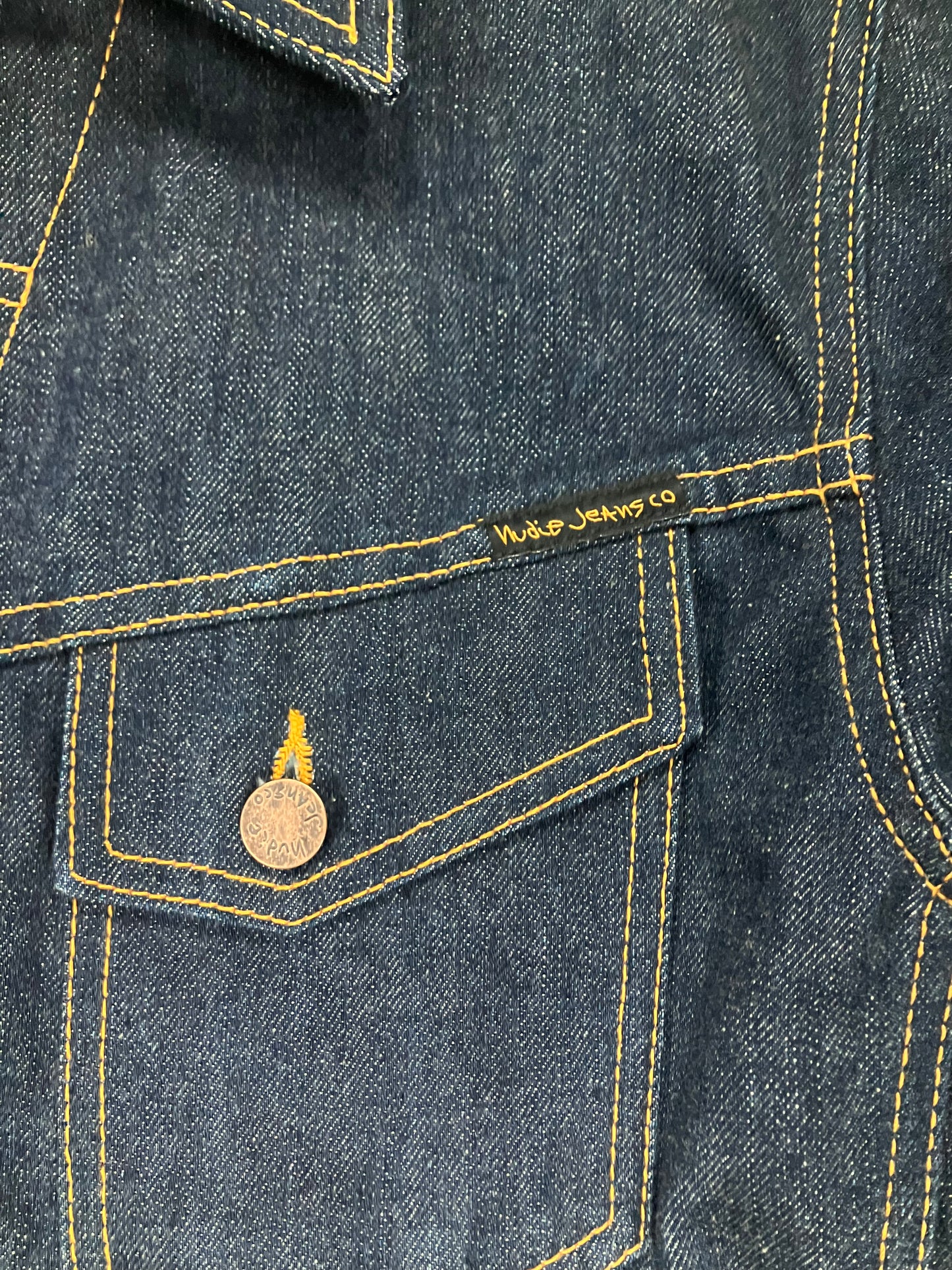 M-Nudie Jeans Billy Dry Ring Denim Jacket