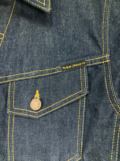 M-Nudie Jeans Billy Dry Ring Denim Jacket