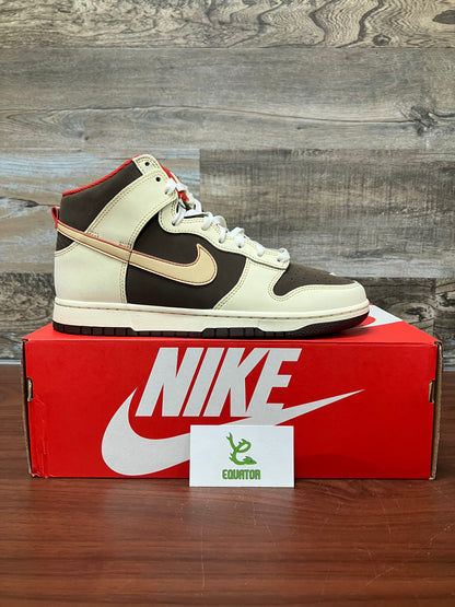 Nike Dunk High SE Baroque Brown Size 10