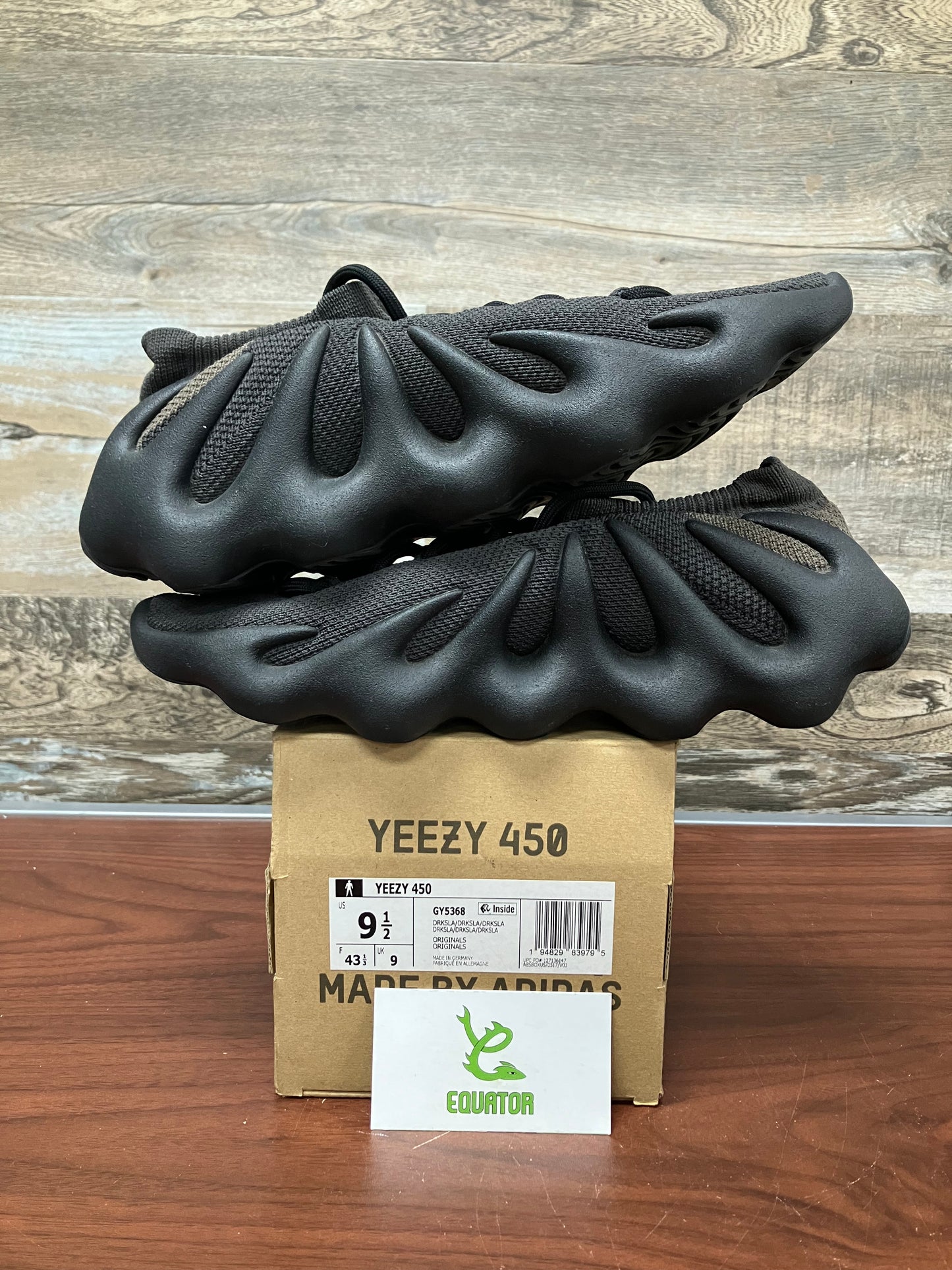 Adidas Yeezy 450 Dark Slate Size 9.5