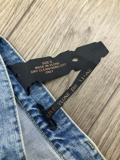 29/S-Vlone Zipper Denim Jeans