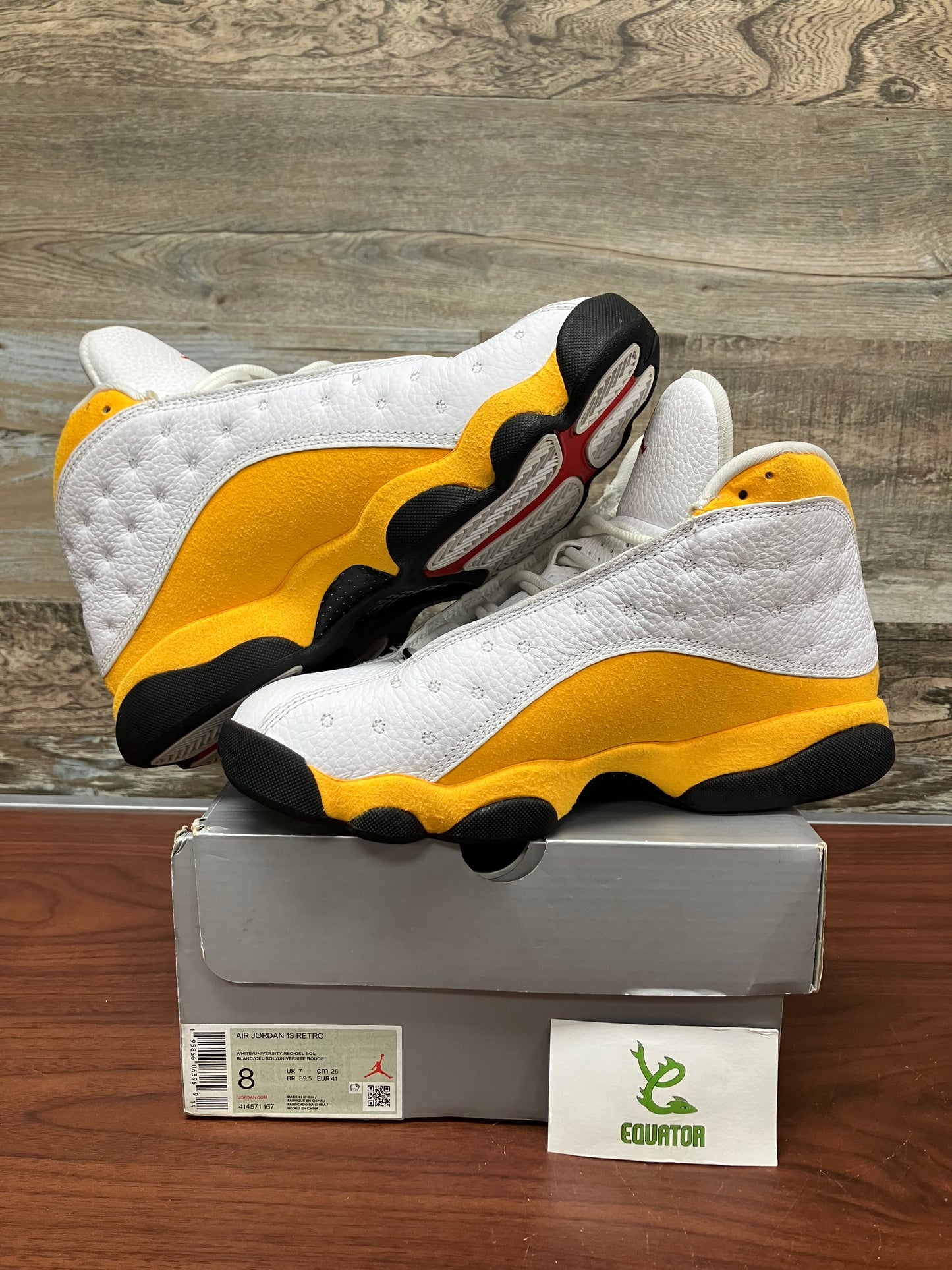 Jordan 13 Del Sol Size 8