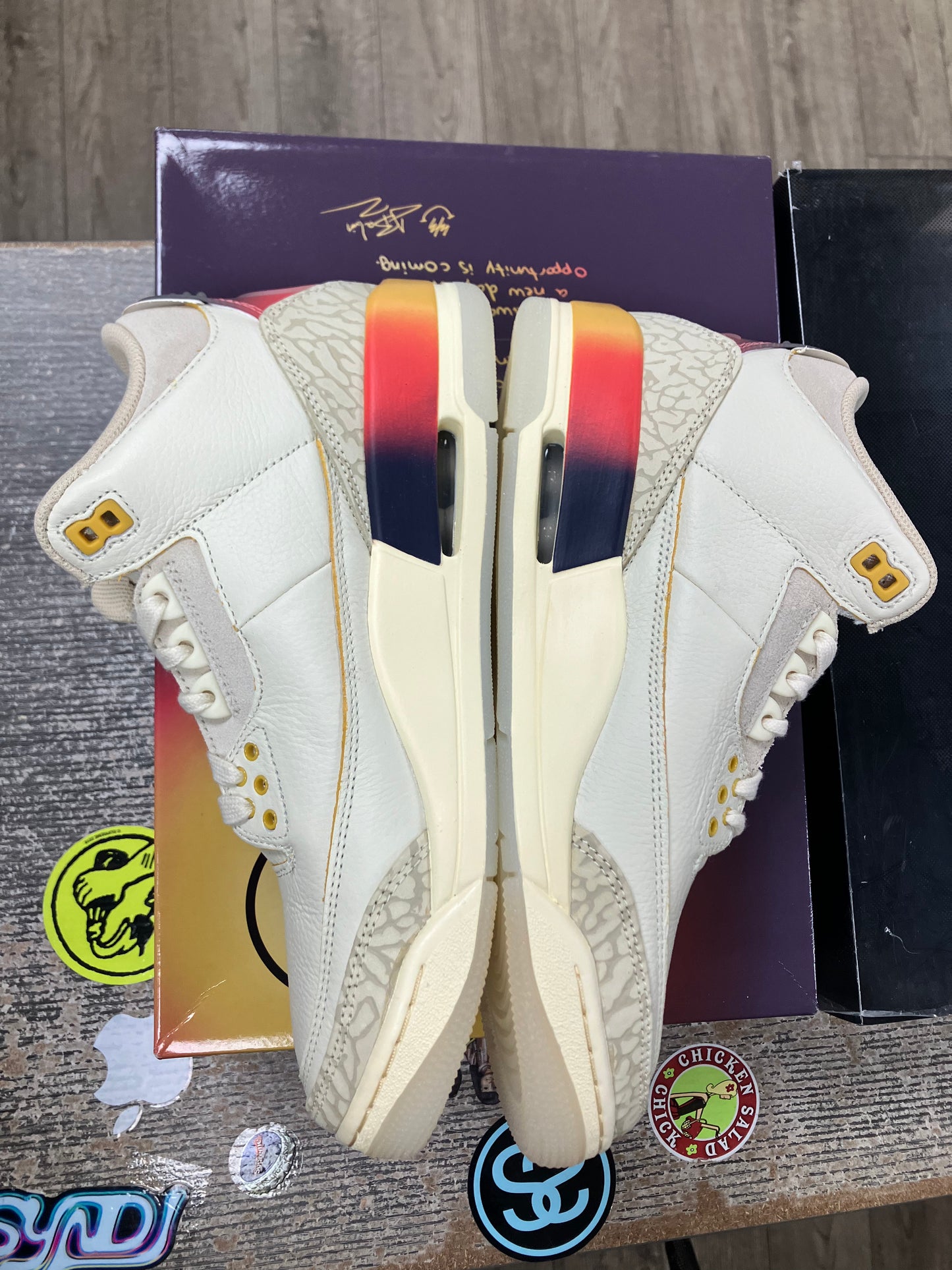 8-Air Jordan 3 J. Balvin Medellin Sunset