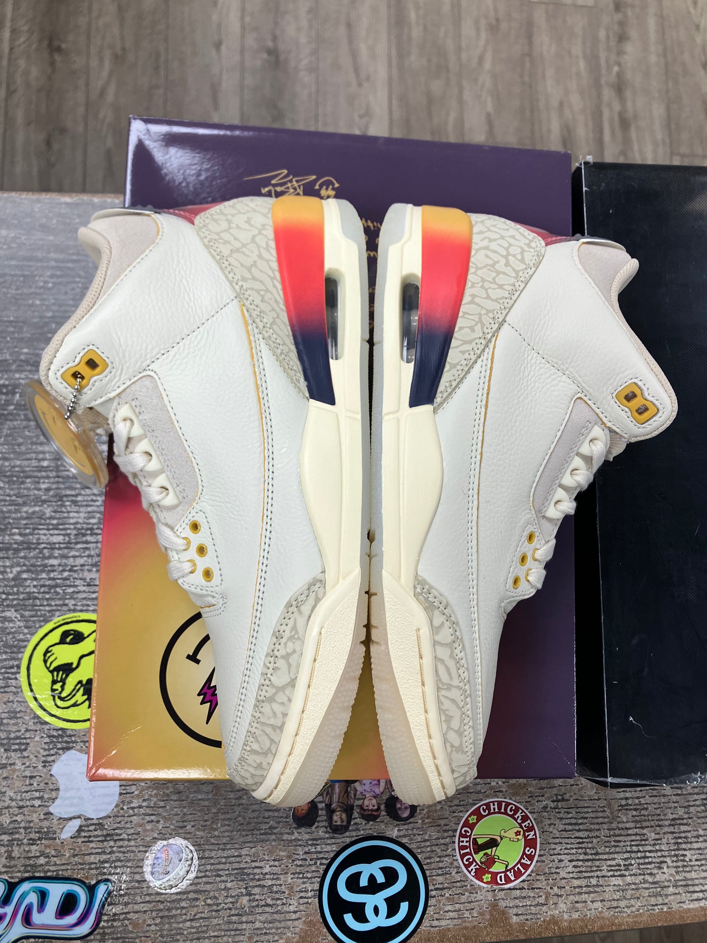 8-Air Jordan 3 J. Balvin Medellin Sunset