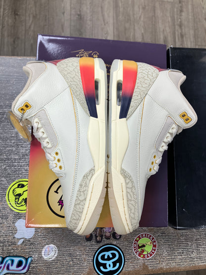 8-Air Jordan 3 J. Balvin Medellin Sunset