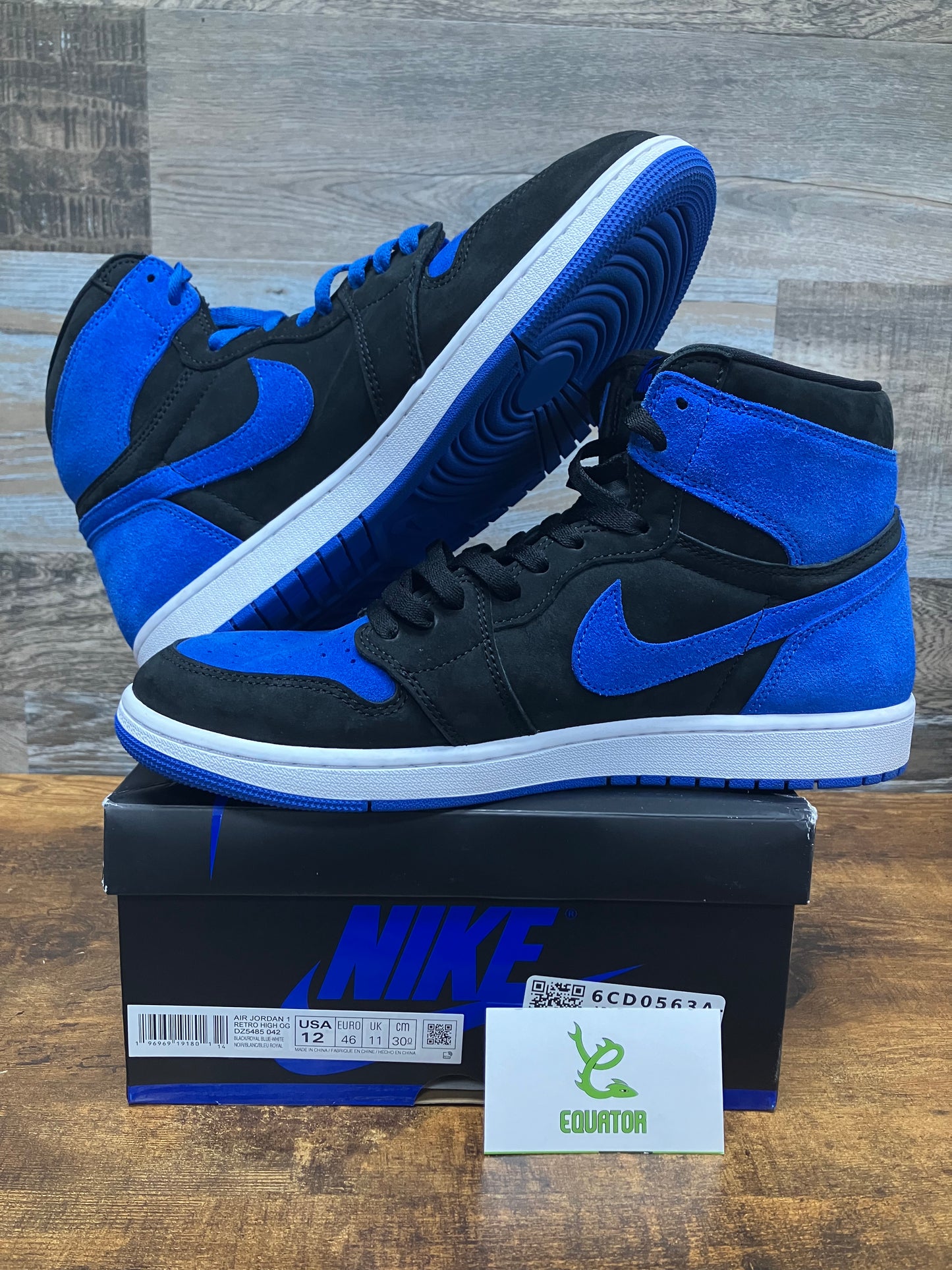 Jordan 1 Retro High OG Royal Reimagined Size 12