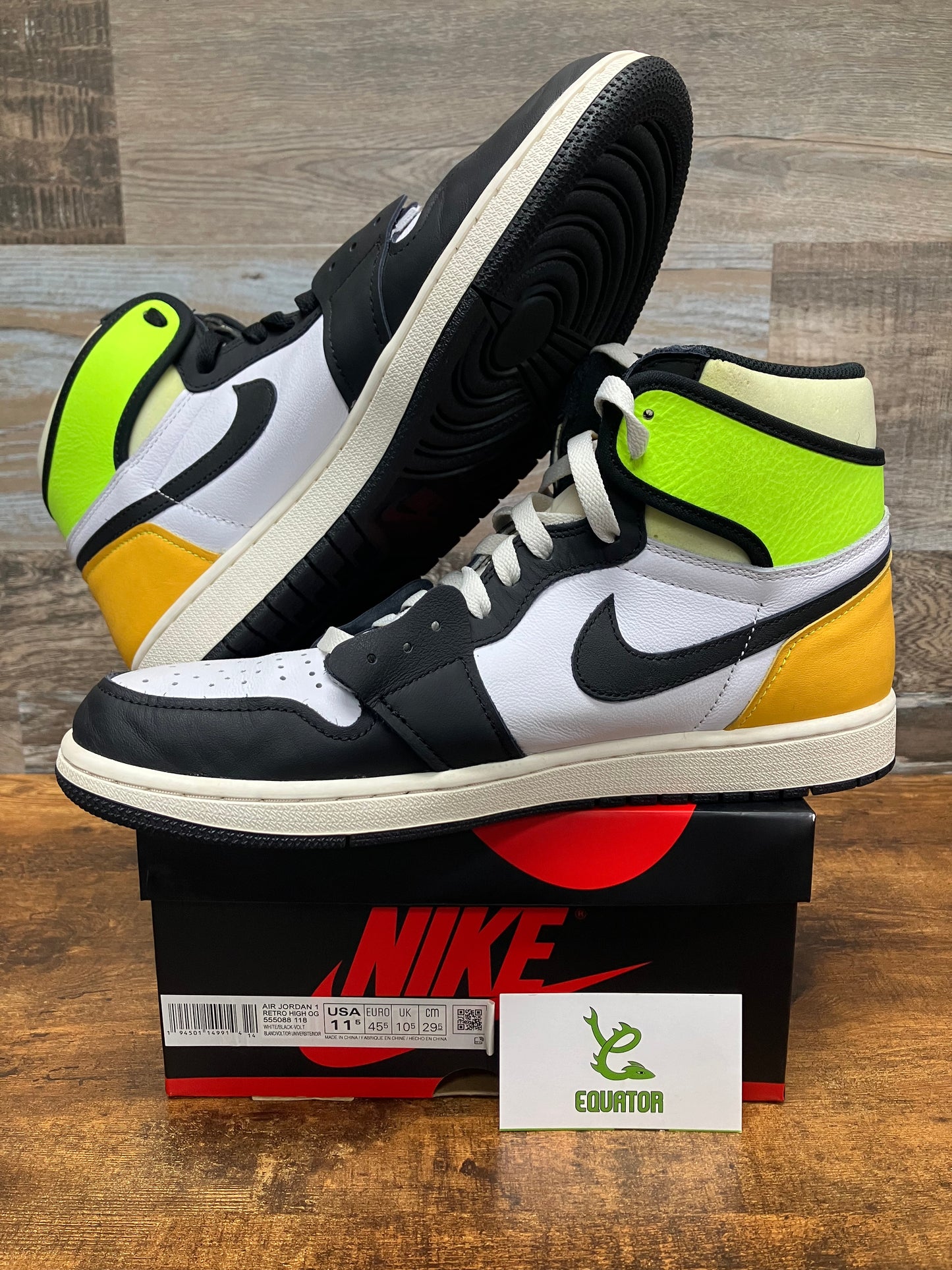 Jordan 1 Retro High Volt Size 11.5