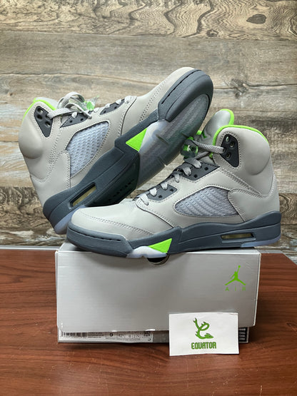 Jordan 5 Retro Green Bean Size 9