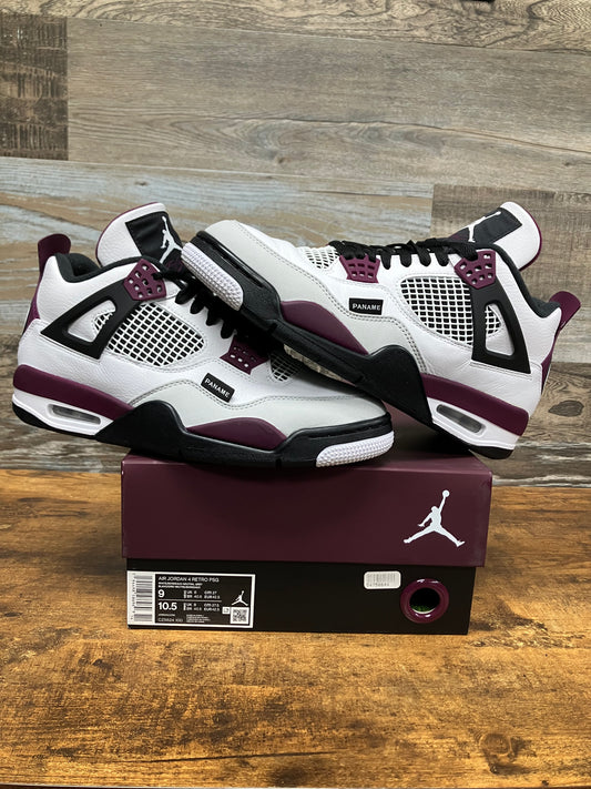 9-Air Jordan 4 Paris Saint Germain Bordeaux