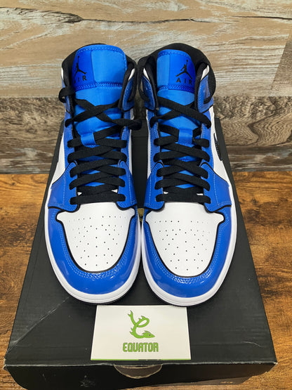 Jordan 1 Mid SE Signal Blue Size 9.5