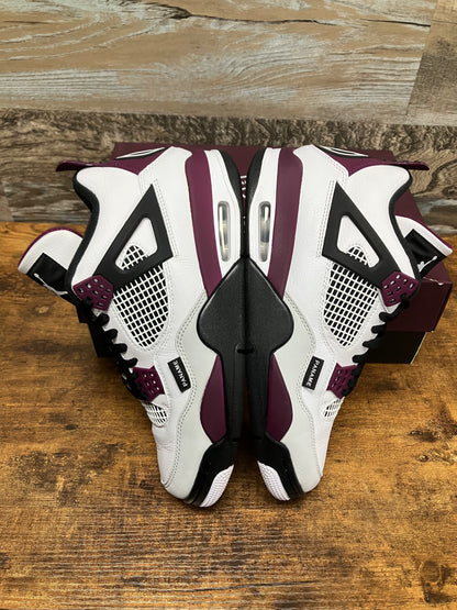 9-Air Jordan 4 Paris Saint Germain Bordeaux