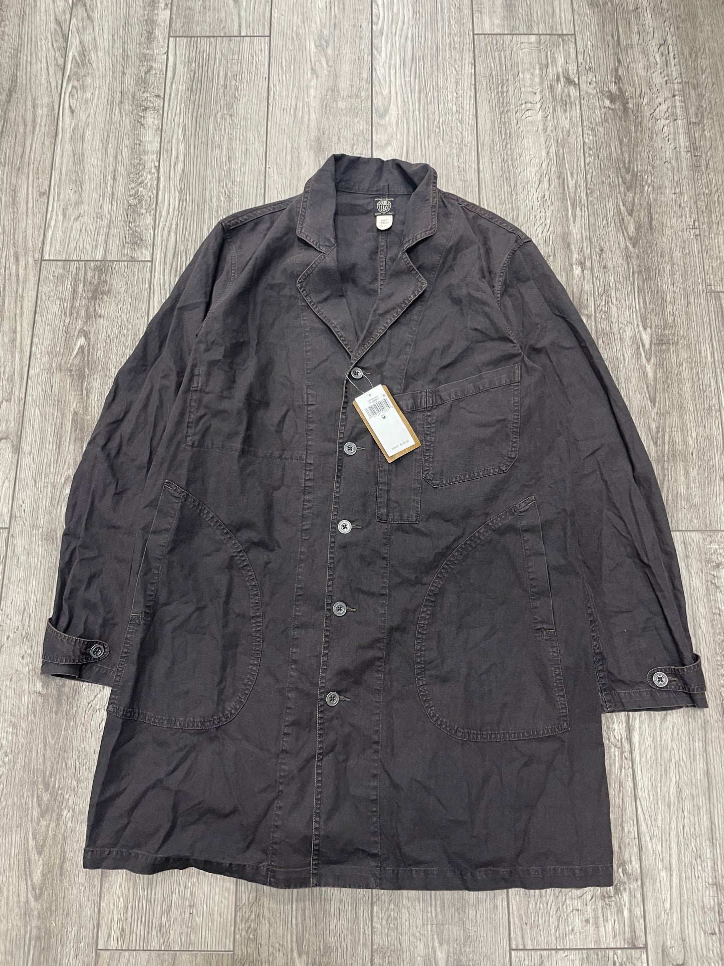 M-RRL Cotton Linen Blend Brown Shop Coat