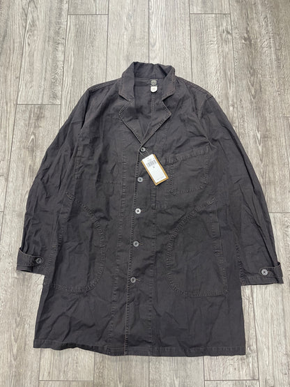 M-RRL Cotton Linen Blend Brown Shop Coat