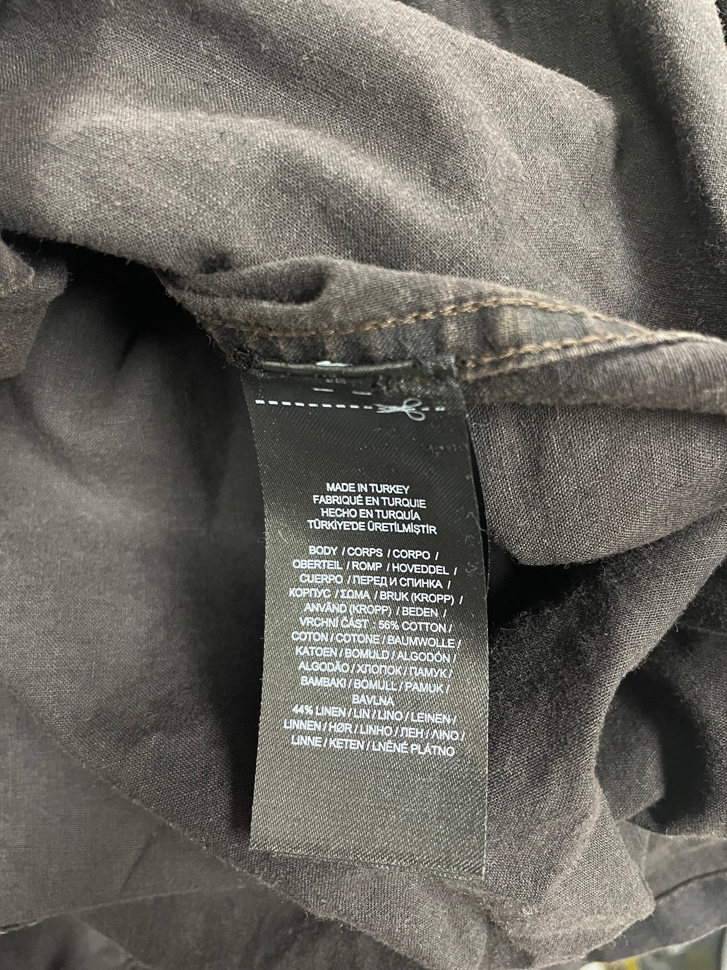 M-RRL Cotton Linen Blend Brown Shop Coat