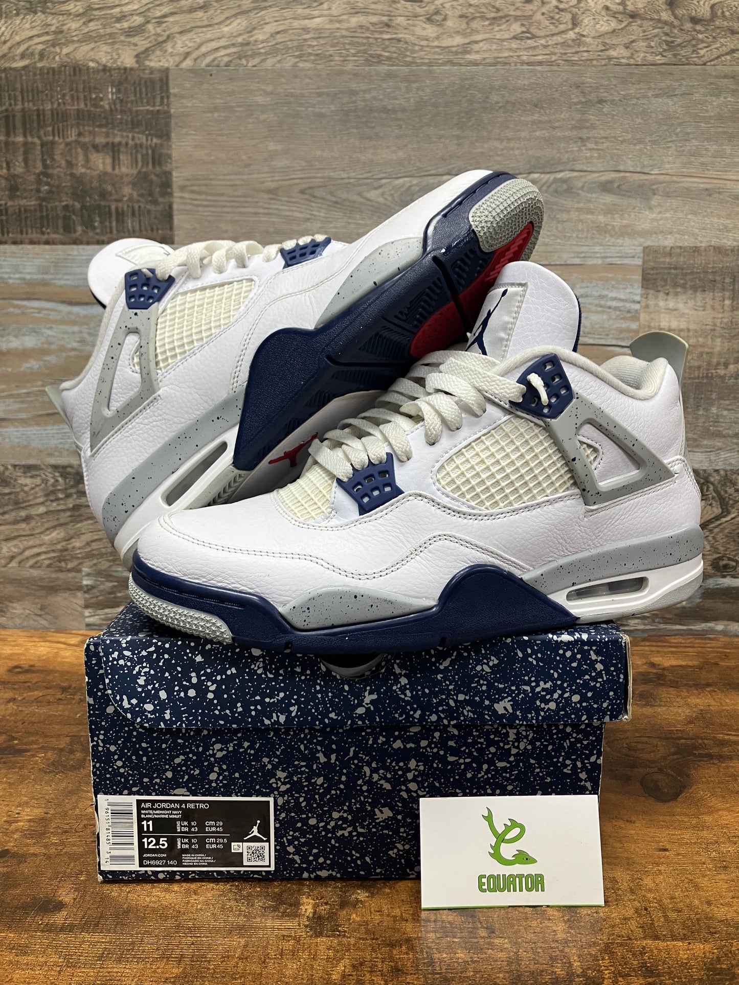 Jordan 4 Retro Midnight Navy Size 11