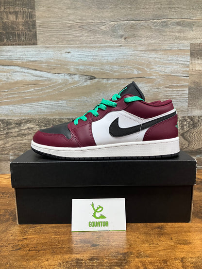 Jordan 1 Low SE Dark Beetroot Roma Green Size 6.5Y