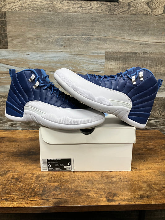 9-Air Jordan 12 Indigo 2020