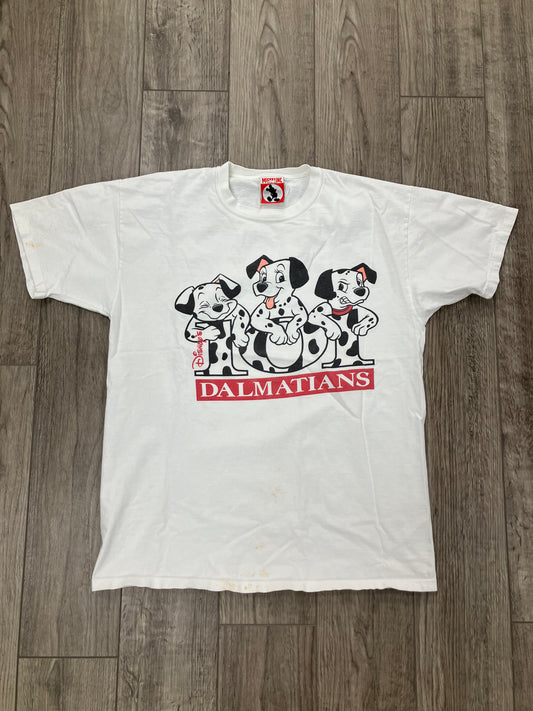 Vintage 101 Dalmatians Tee Size L