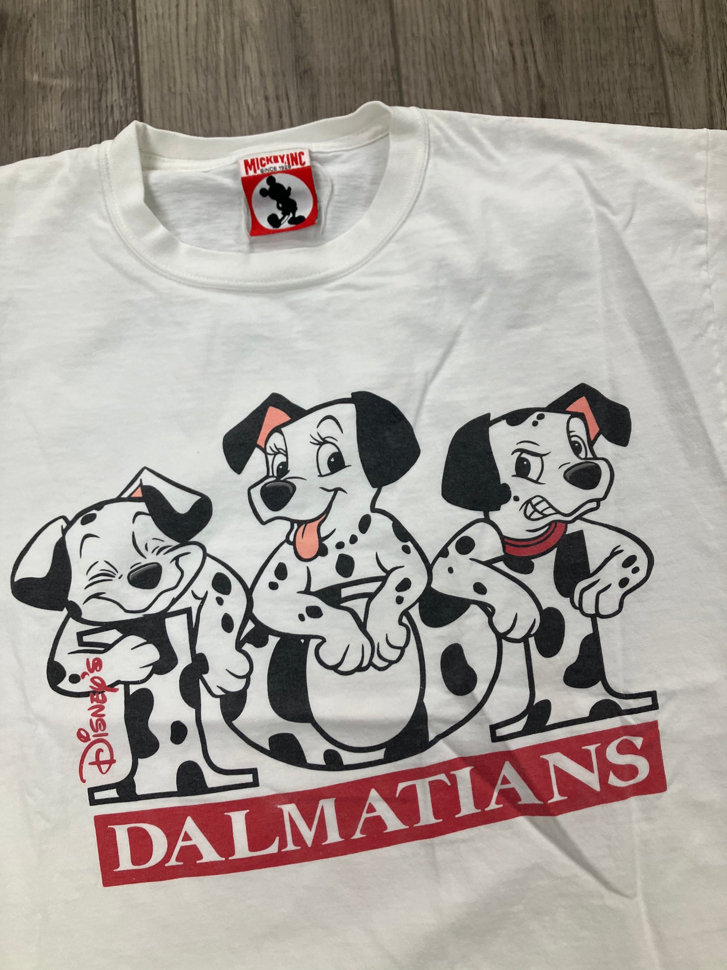 Vintage 101 Dalmatians Tee Size L