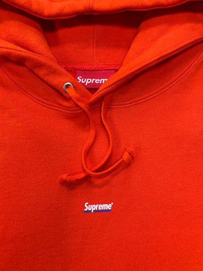 M-Supreme Underline Bright Orange Hoodie