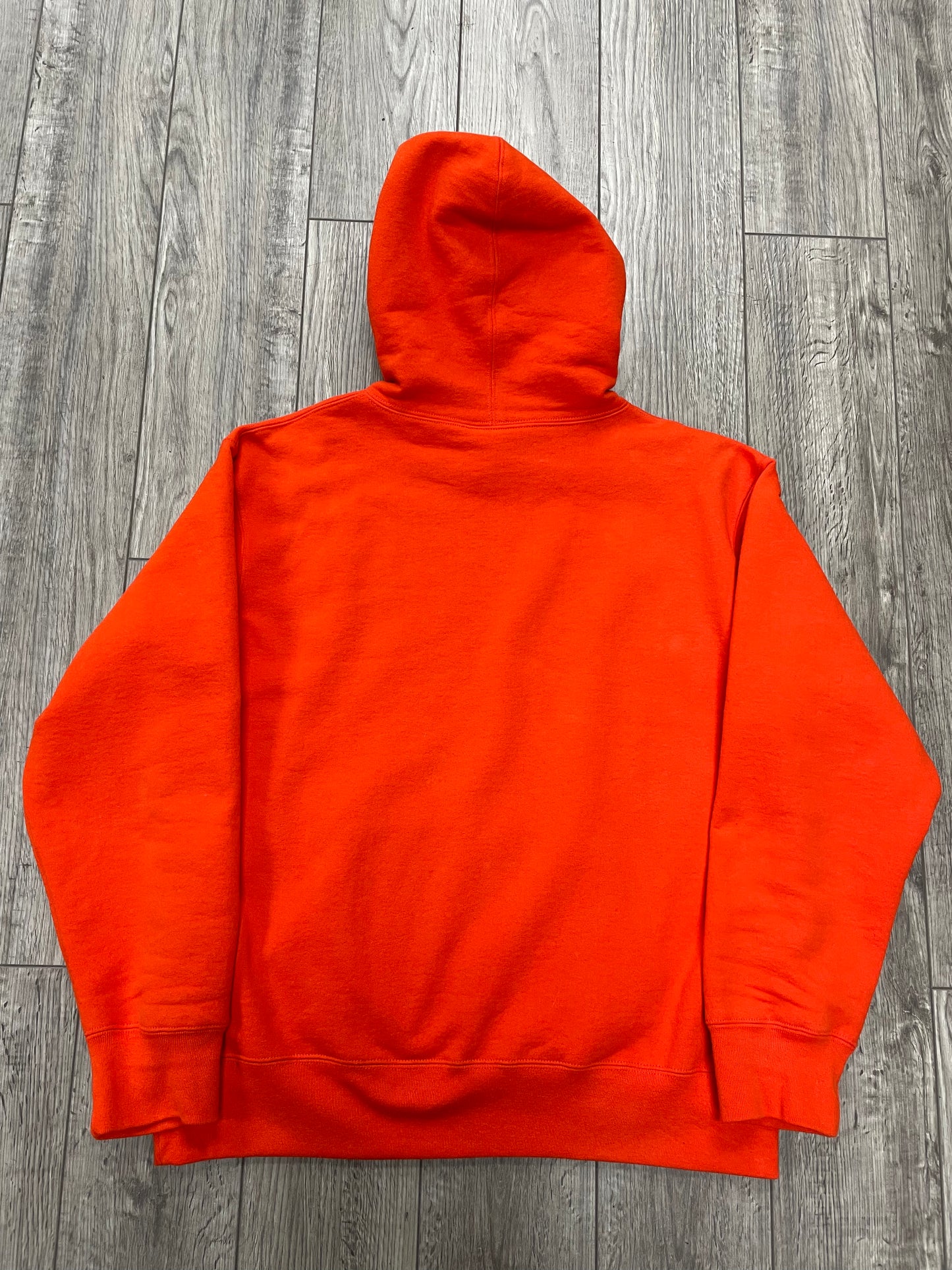 M-Supreme Underline Bright Orange Hoodie