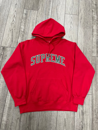 M-Supreme Stars Arc Red Hoodie