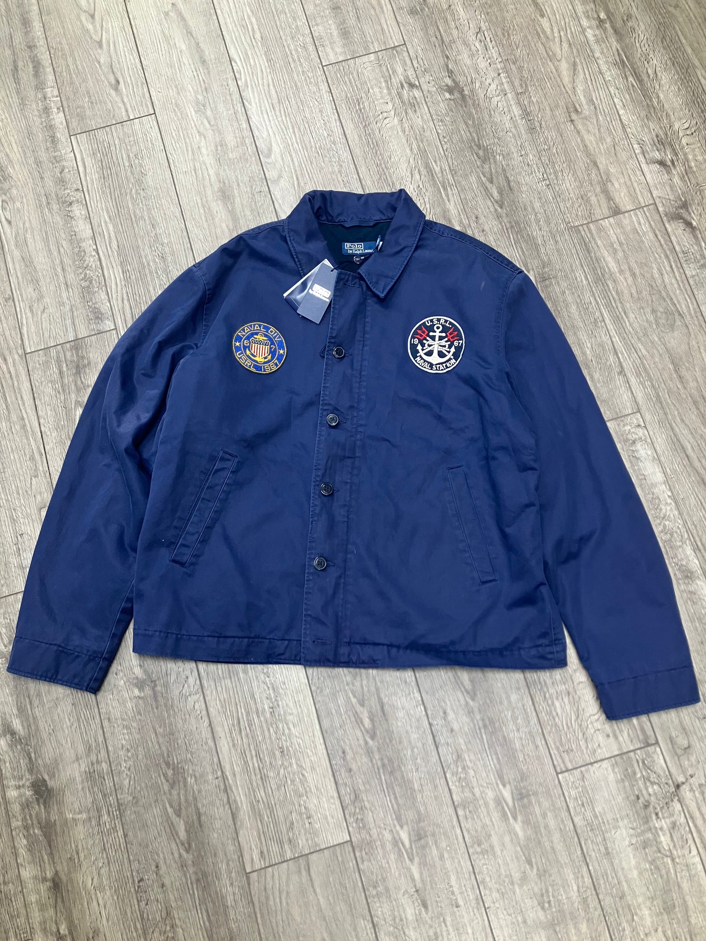 XXL-Polo Ralph Lauren Naval Field Canvas Jacket